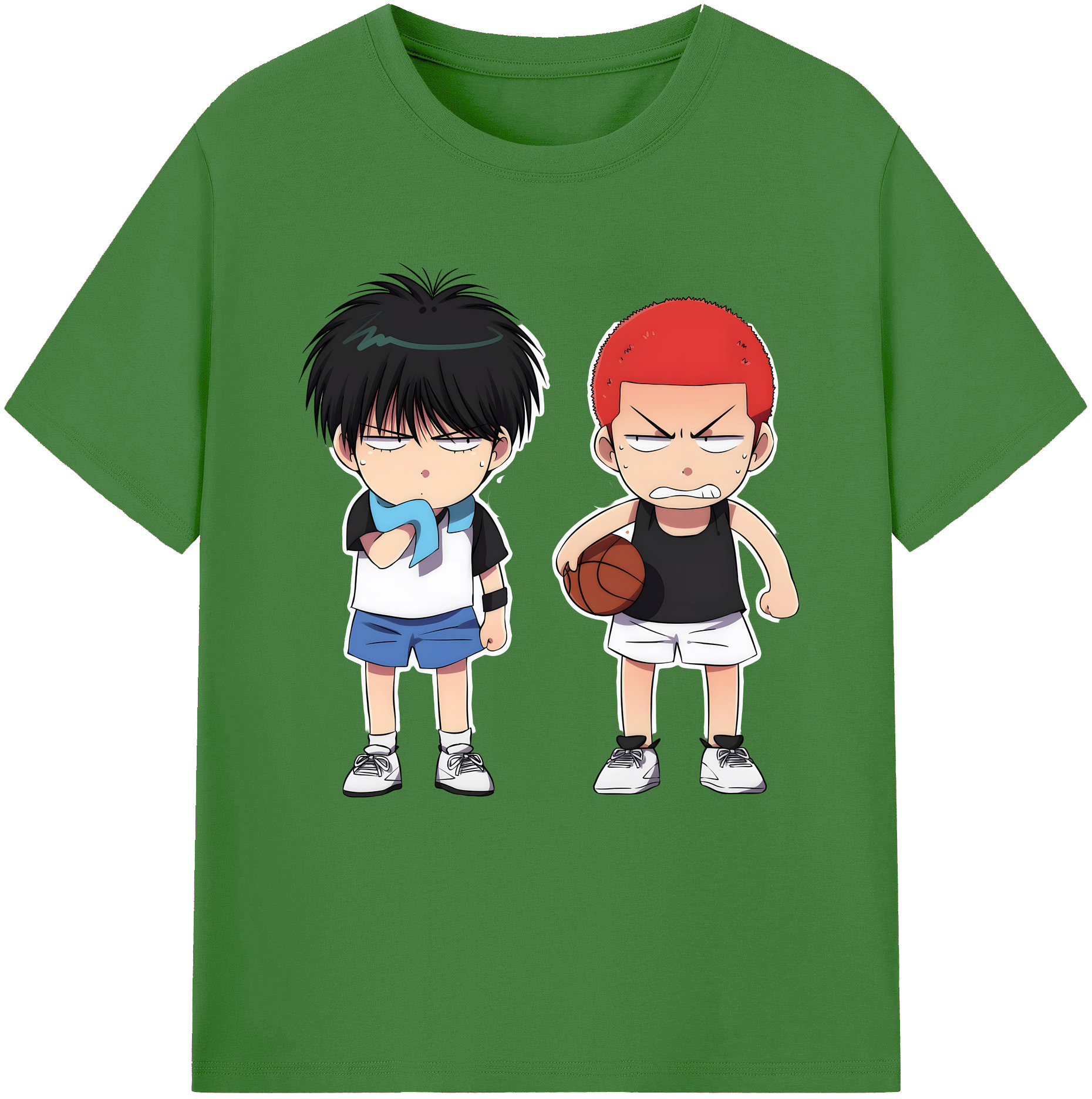 （画像用） SLAM DUNK／スラムダンク レディースカジュアルプリントTシャツ（綿100％）